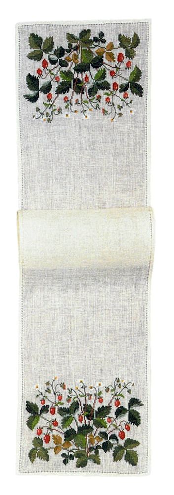 Haandarbejdets Fremme, дорожка Земляника, 22х92 см /TOS/