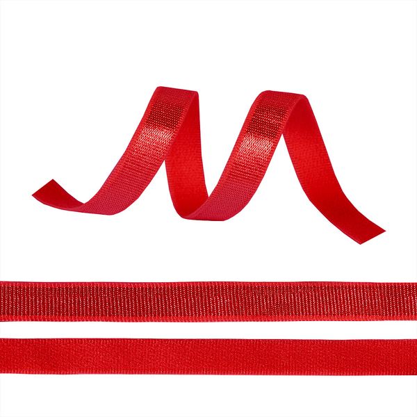 Резинка бельевая (бретелечная) 8.0 мм / 25 метров, SD163 красный