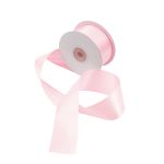 Лента атласная 2-сторонняя 38.0 мм / 22.86±1 метров, C1039 светло-розовый, 6102-0015, Globus