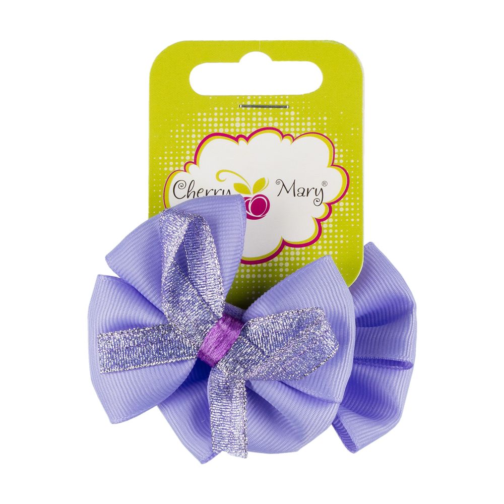 Набор резинок для волос, 10 шт, №02 св.фиолетовый, Cherry Mary DR07059