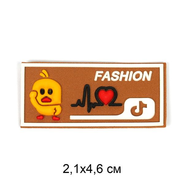 Аппликации пришивные 2340 Fashion 2.1х4.6см уп.20 шт