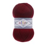 Пряжа Alize (Ализе) Lana Gold 800 / уп.5 мот. по 100 г, 800м, 057 бордовый A