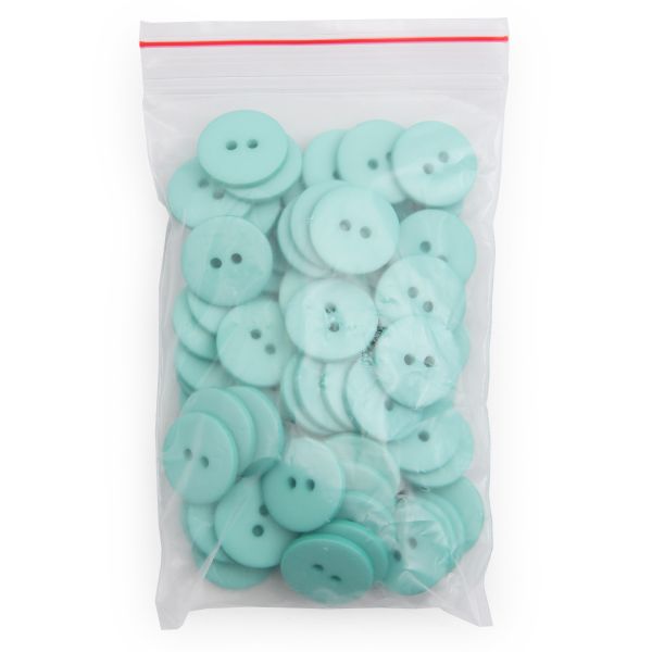 Пуговицы 2 прокола 28L, 18 мм, (Sea1 (морской1)) NE63, 72 шт