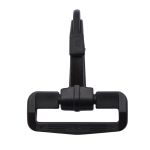 Карабин пластик 40 мм, черный, 50 шт