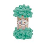 Пряжа Alize (Ализе) Puffy / уп.5 мот. по 100 г, 9м, 490 морская волна A