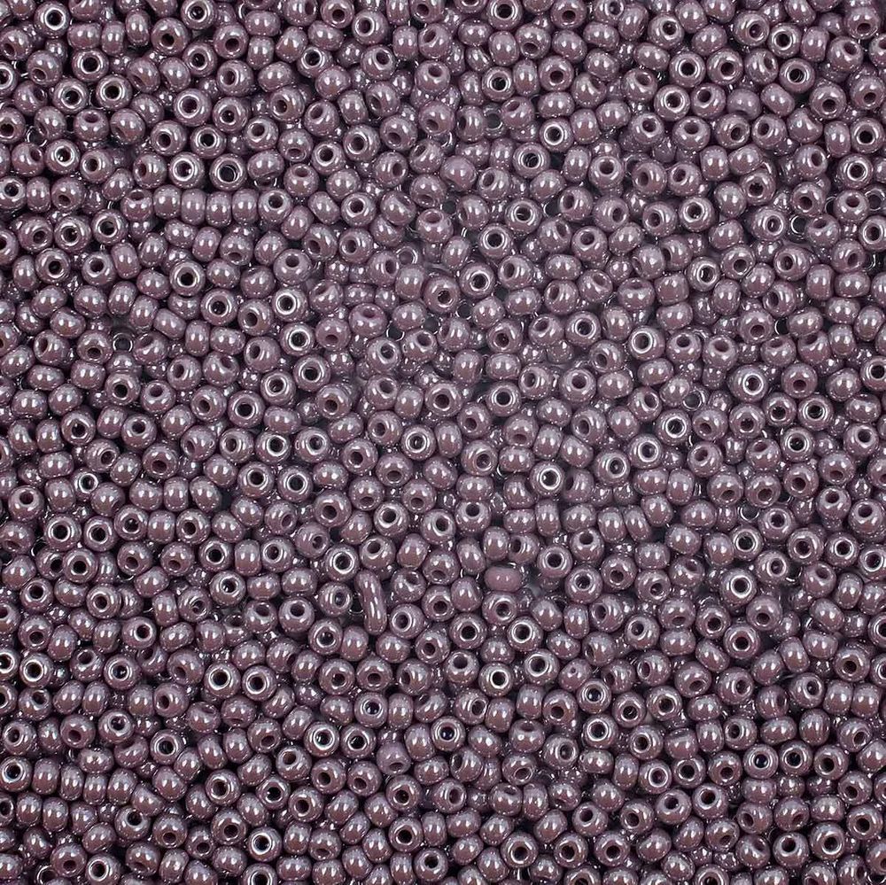 Бисер Preciosa непрозрачный с покрытием, 10/0 (28020), круг. отв., 500 г