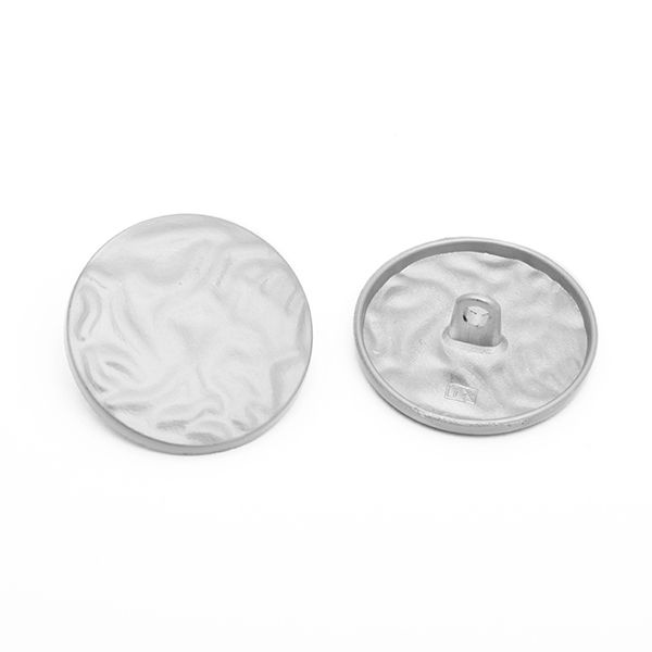 Пуговицы на ножке металл LL2270 цв.никель матовый 40L-25мм, 50 шт