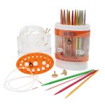 Набор съемных спиц Pony ⌀3,00-7,0 мм, с леской 60, 80, 120 см