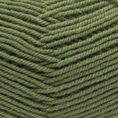 Пряжа Пехорка Народная / уп.5 мот. по 100 г, 220м, 478 Защитный