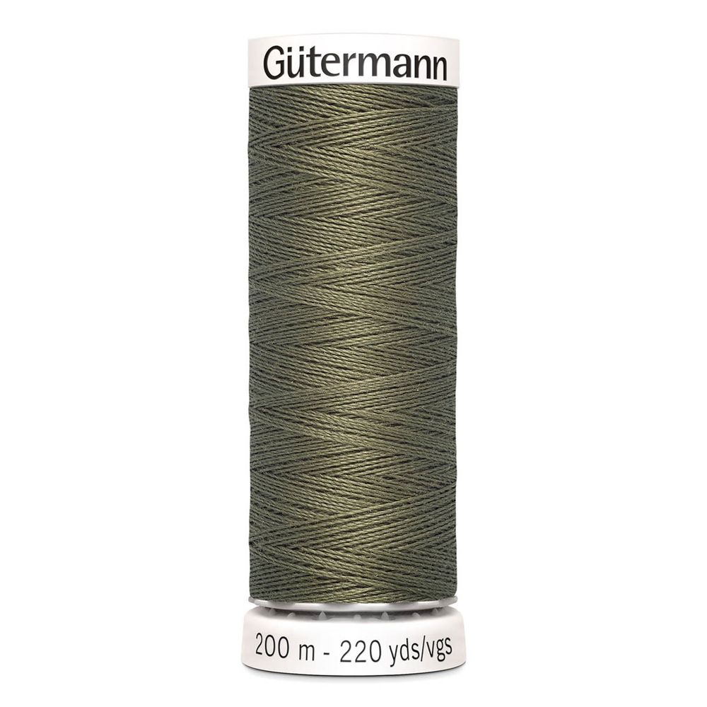 Нитки универсальные Gutermann Sew-all, 200м, 825 золотисто-оливковый