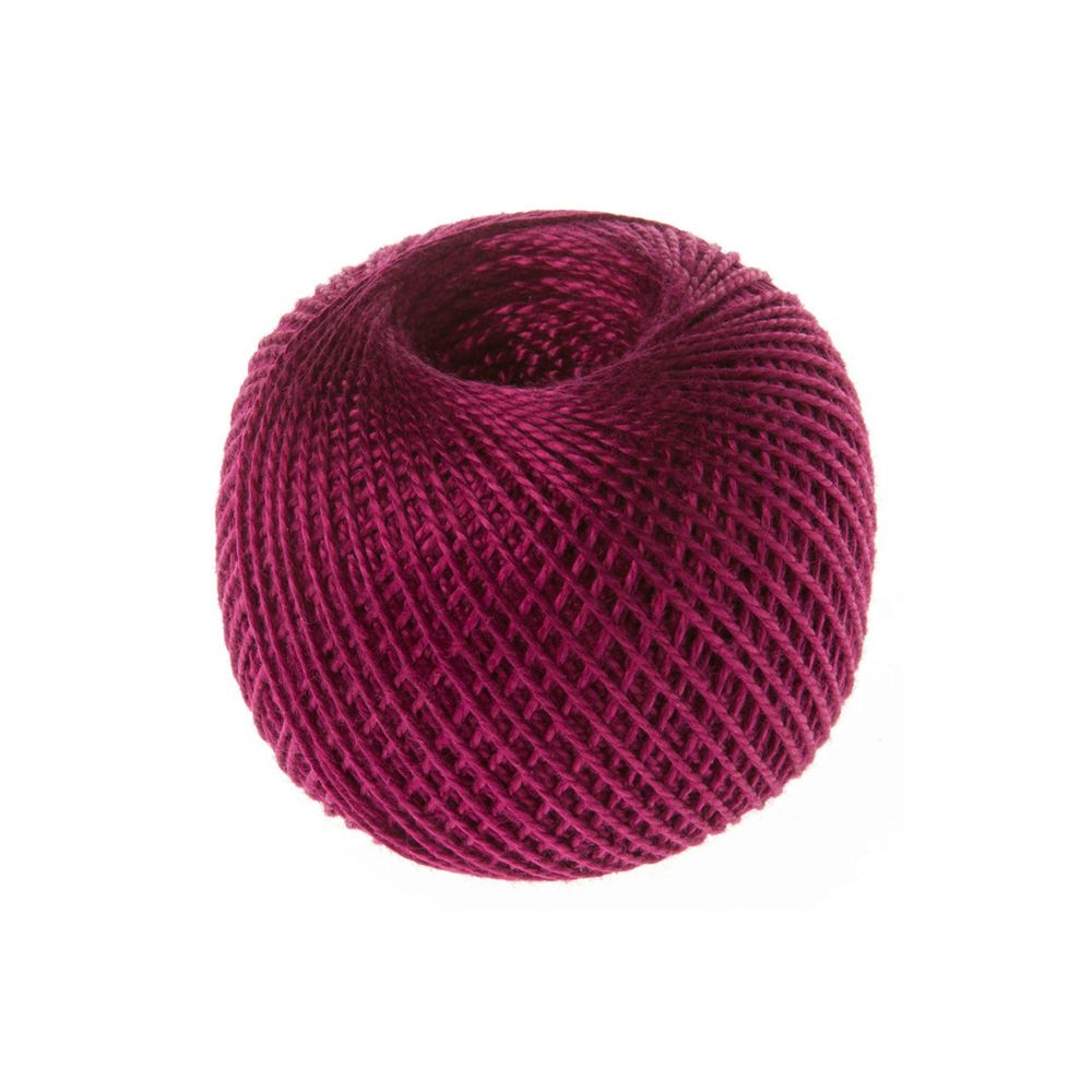 Пряжа ПНК им.Кирова Ирис / уп.20 мот. по 25 г, 150 м, 1206 темно-фиолетовый