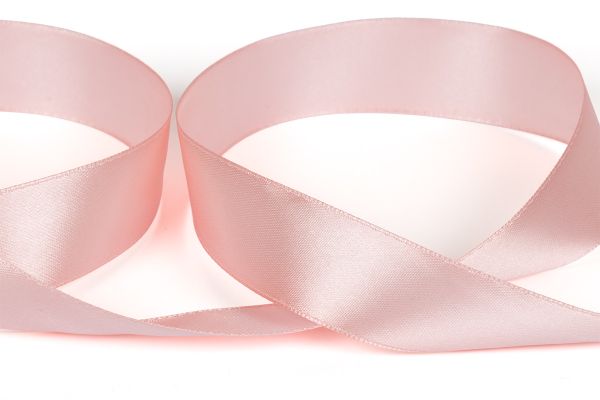 Лента атласная 1-сторонняя 25.0 мм / 33±2 метра, №521L(13-1513) розовый, Gamma