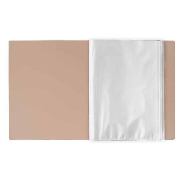 Папка с вкладышами 60 л. A4 700 мкм 25 мм, эффект 3D, 4 шт, бежевый new EC211800127, Expert Complete EC211800127