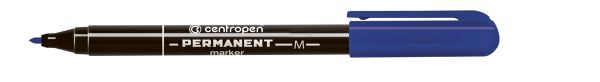 Маркер PERMANENT 2846/1 1мм, 10 шт, 2846/1 синий, Centropen 2846/1