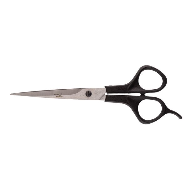 Ножницы универсальные парикмахерские 17.5 см, с усилителем удлиненные №2, Крамет Н-062