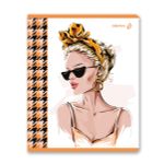 Тетрадь ученическая общая, матовая ламинация, A5+ 96 л. на скобе 65 г/м², белизна 100 %, 5 шт, клетка, 01005 Абрикосовый краш, Светоч 96Т16