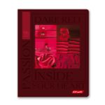 Тетрадь ученическая общая, софт-тач ламинация, A5+ 96 л. на скобе 60 г/м², белизна 100%, 5 шт, клетка в термоусадочной пленке, 000768 Дикая вишня, Светоч 96ТЕТк-006