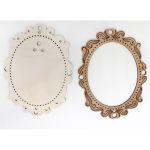 Набор для вышивания нитками МП Студия, на деревянной основе Миниатюра. Брусничный лес 14х10см