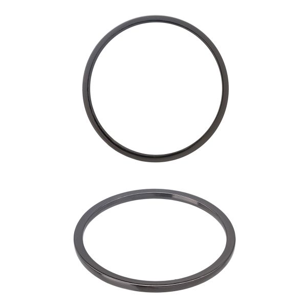 Кольцо литое металл in ⌀40 мм (46 мм внешн.), черный никель, 10 шт