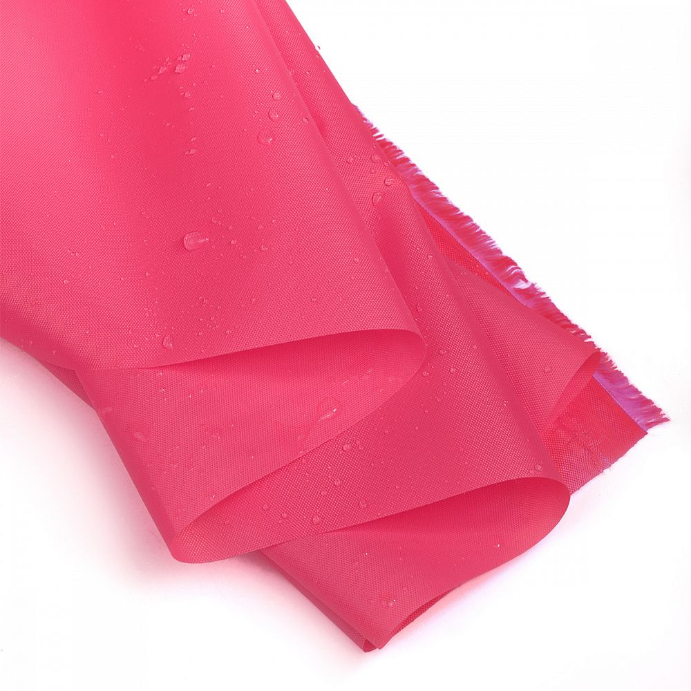 Оксфорд 600D PU800 ВО 220 г/м², 150 см / 5 метров, ОКС.600.220.165.5, цв.165 ярко-розовый
