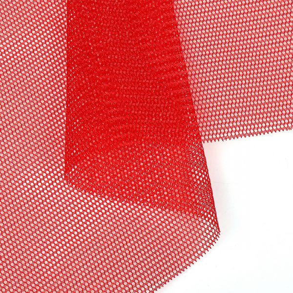 Сетка для бейсболок жесткая 70 г/м², 150 см / 100 метров, TBY.102-3, цв.красный