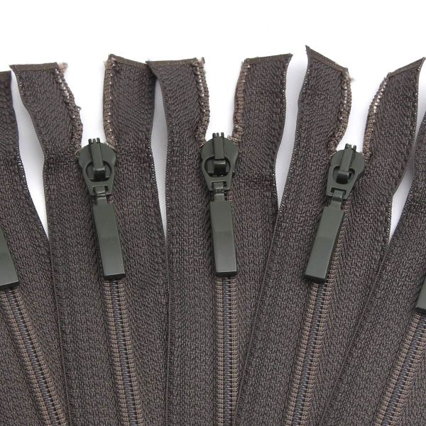 Молния спираль (витая) Arta Т5 (5 мм) 1 зам., разъем., 50 см, цв. 078 хаки, уп.5 шт