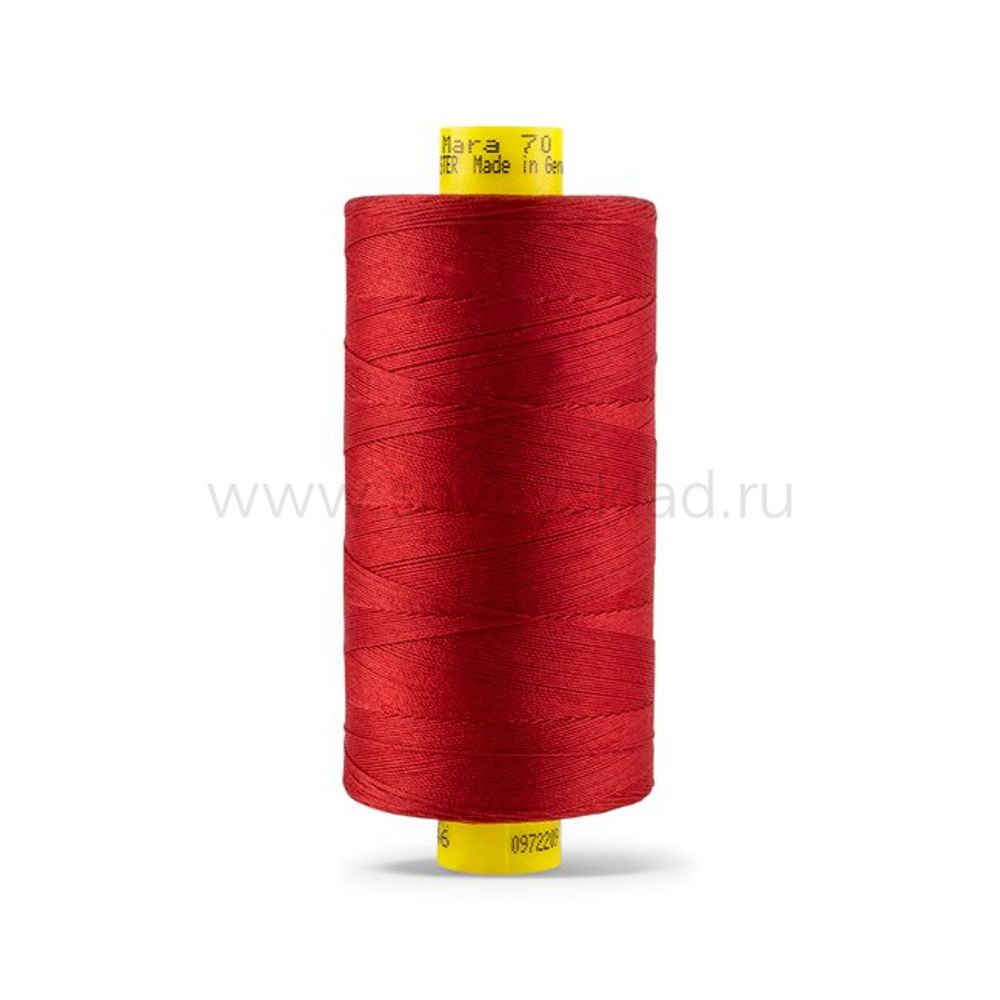Нитка универсальная Gutermann Mara 70/2, 700 м, 702170, 046 бургундский, 1 катушка
