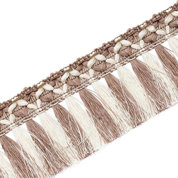 Бахрома отделочная 75.0 мм / 10 метров, с кистями, (122-107), 2035