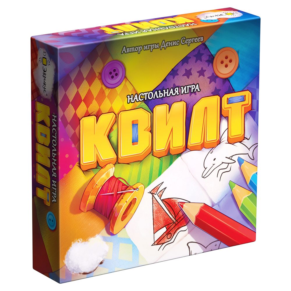 Игра настольная Квилт, Эврикус BG-12053