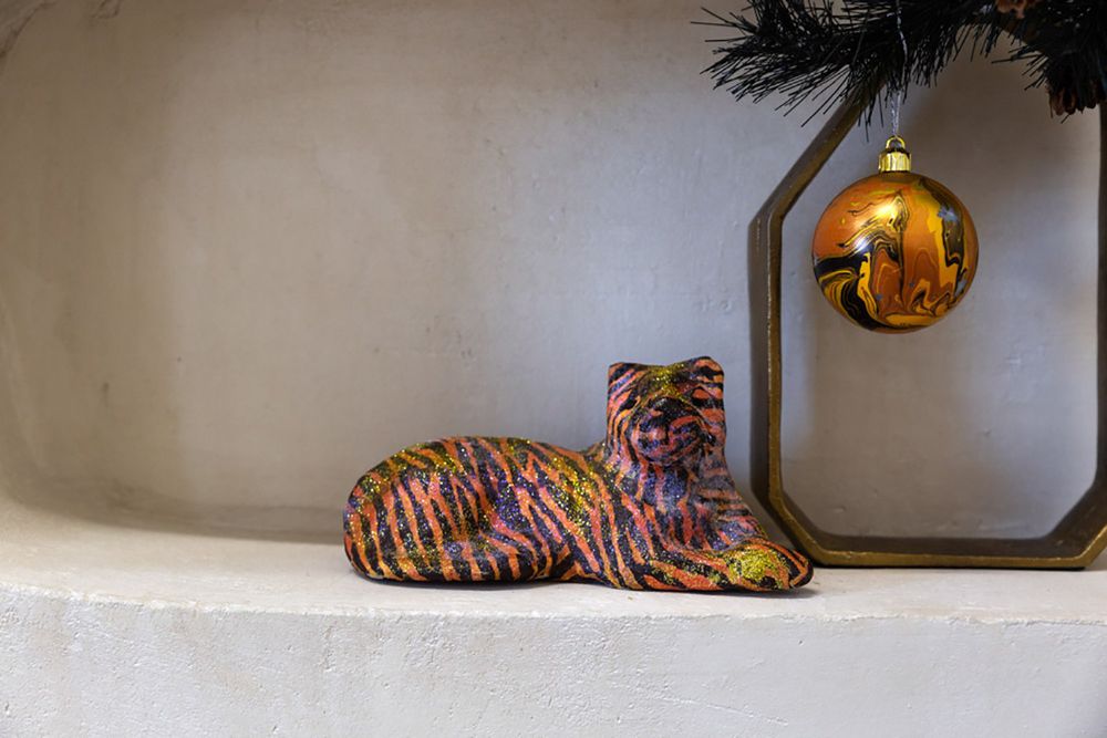 Заготовка из папье-маше Тигр, 7.5х9х18 см, PAM-149 Love2art