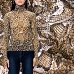 Сетка бельевая эластичная 100 г/м², шир.160 см / 3 метра, принт Питон /SZ025816.12/