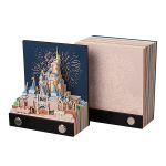 Блок бумажный для записей в виде 3D-заметок с подсветкой 200-250 г/м², 9х4х8 см, 148 л, Сказочный замок BBZ-03, BBZ-03