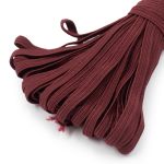 Резинка бельевая (стандартная) 4.0 мм / 10 метров, р.9074, бордовый, С3560Г17