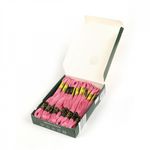 Мулине ПНК им.Кирова цв.1502 розовый, 24 мотка по 8 метров