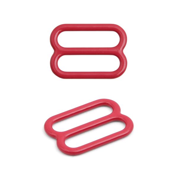 Рамки-регуляторы для бюстгальтера металл 12.0 мм, 20 шт, C520 темно-красный, ГВ1008