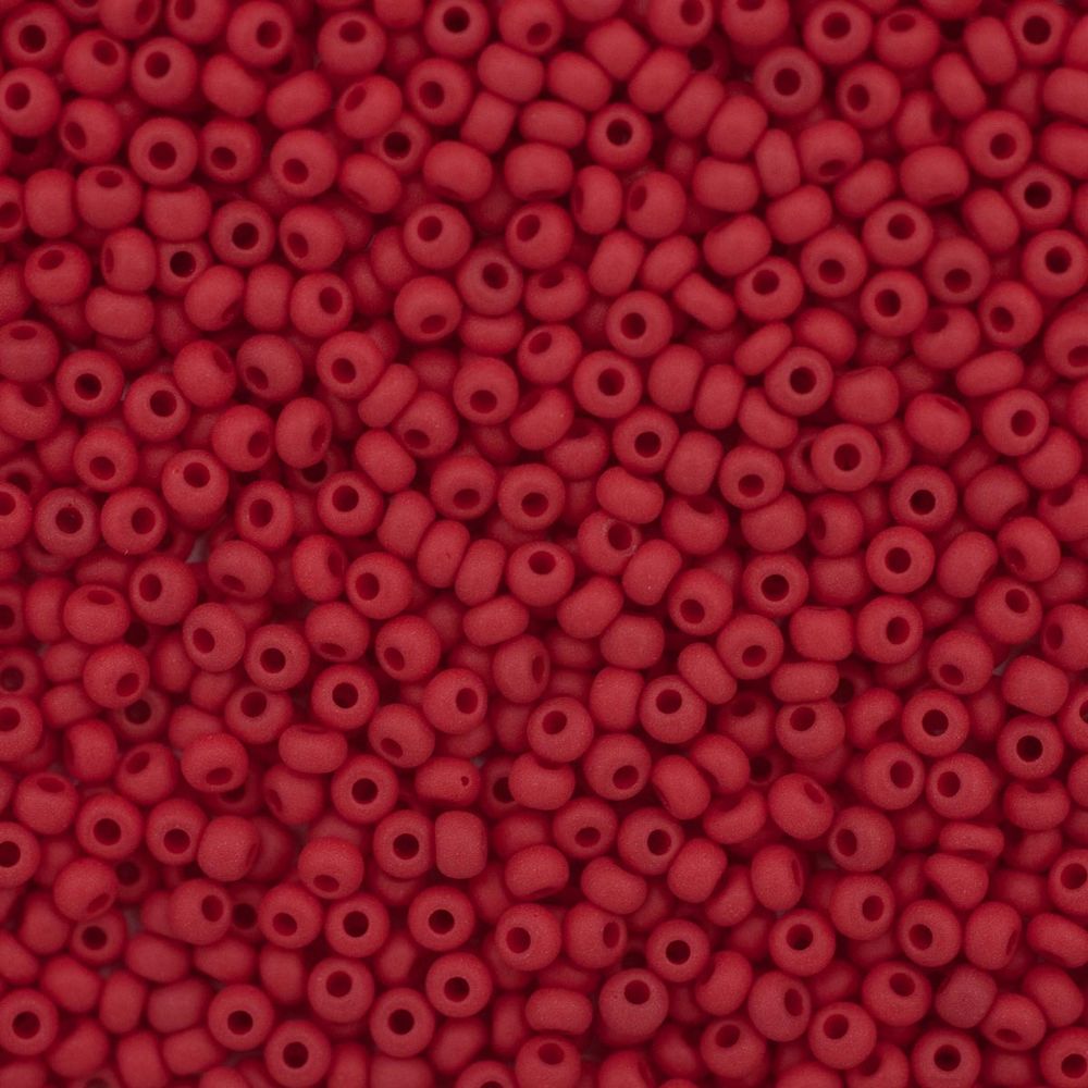 Бисер Preciosa непрозрачный матовый 10/0 (2.3 мм), 100 г (5х20 г), цв. 93190