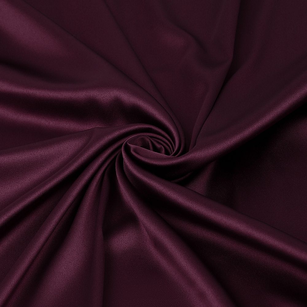 Атлас стрейч для нижнего белья 107 г/м², 125 см / 25 метров, 0180 цв.117 бордо