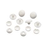 Пуговицы обтяжные ⌀11 мм, 6 шт, Pony