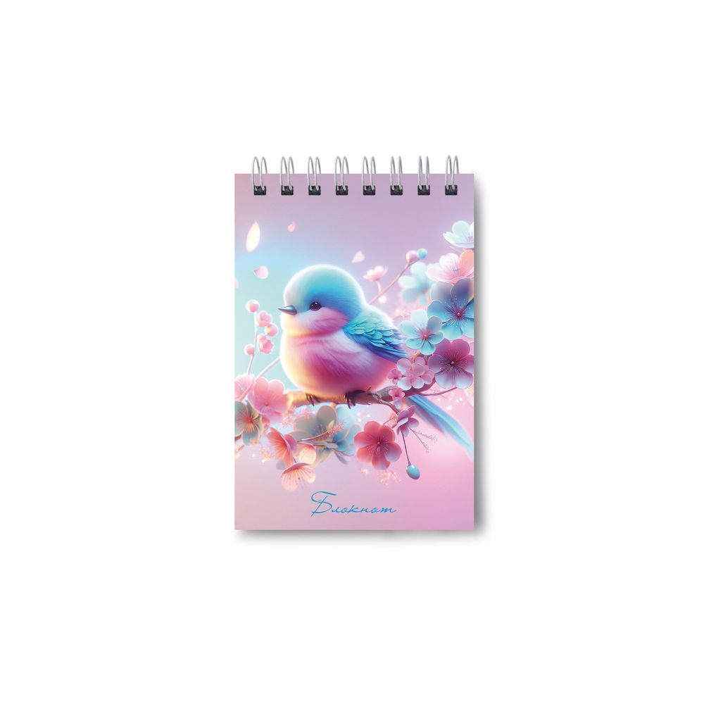 Блокнот на гребне A7 (70х100 мм) 40 л. 12 шт, клетка, Чудное мгновенье 01195, Светоч Б114