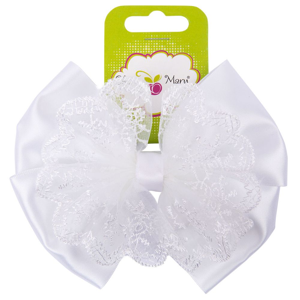 Резинка для волос, 5 шт, №01 белый, Cherry Mary DR07006