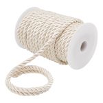 Шнур витой 8мм / 18,29м, 044 кремовый
