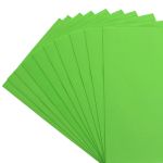 Фоамиран EVA-1010, 10 шт, 20х30 см, 1 мм., Astra&Craft (ZK-020/BK043 зеленый)