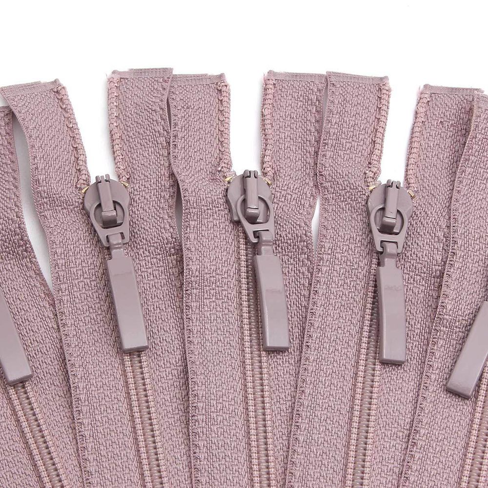 Молния спираль (витая) Arta Т5 (5 мм) 1 зам., разъем., 60 см, цв. 327 серый, уп.5 шт