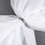 Сетка бельевая эластичная 51 г/м², шир.150 см / 3 метра, белый /03128209.01.3/