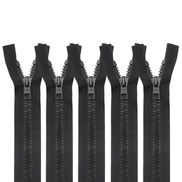 Молния трактор Arta Т6 (6 мм) 1 зам., н/раз., 16 см, цв. 077 черный, уп.10 шт