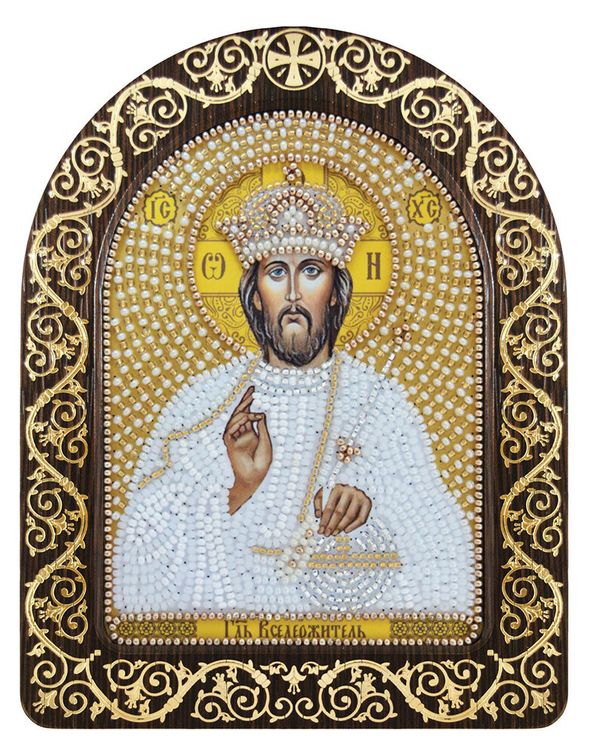 Набор для вышивания бисером Нова Слобода, Господь Вседержитель 13.5х17 см