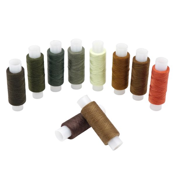 Швейные нитки (набор) 50/2, 10 кат. по 200м, ассорти №125, Astra&Craft