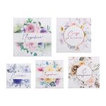 Набор подарочных коробок "5в1", 14х14х8 - 22х22х12 см, 01 цветы, Stilerra SBOX-S11-5