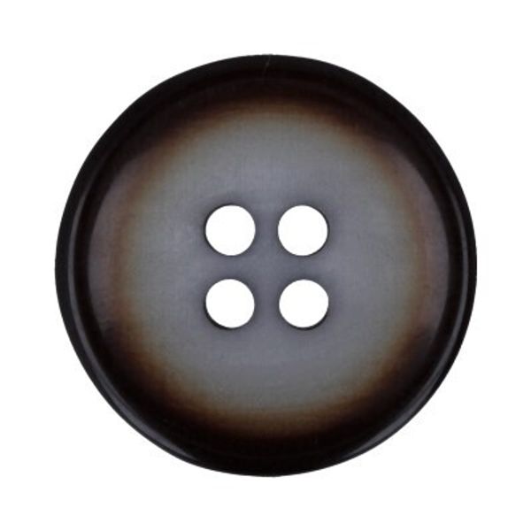 Пуговицы 4 прокола костюмные 15 мм, 24 шт, D916 коричневый, Gamma RIO 0015