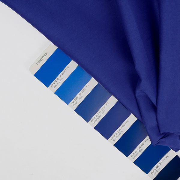 ТиСи (T/C) поплин стрейч 110 г/м², 150 см / 5 метров, TBY.TC.27.5, цв.т.синий